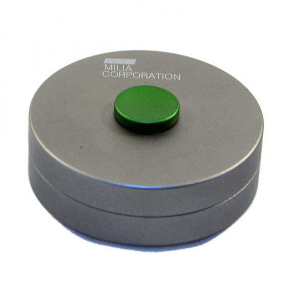 Spin Can Green Button