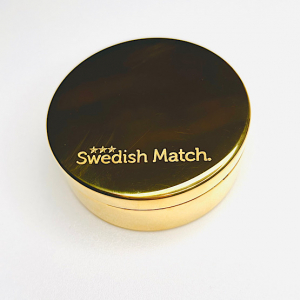 Brass Jar Swedish Match